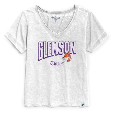 Clemson League Vault Old English Tee