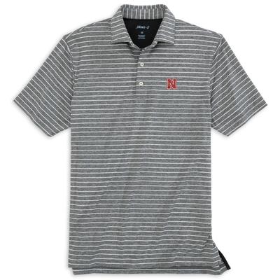 Nebraska Johnnie-O Men's Newton Polo