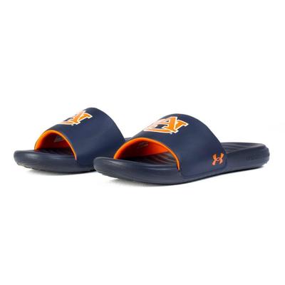 Auburn Under Armour Men's Ansa Fixed Slides