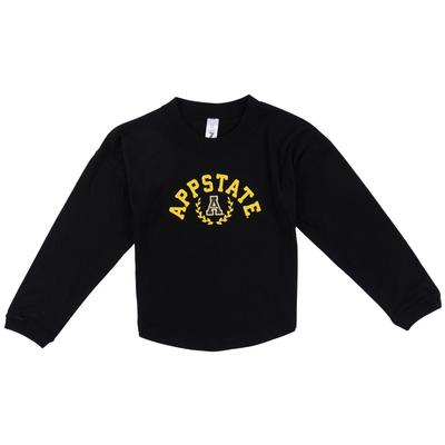 Appalachian State Zoozatz YOUTH Drop Shoulder Long Sleeve Tee