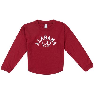 Alabama Zoozatz YOUTH Drop Shoulder Long Sleeve Tee