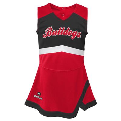 Georgia Infant Cheerleader 2-Piece Dress