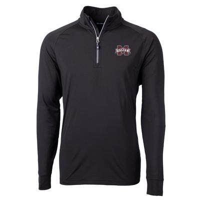 MSU Cutter & Buck Ecopique Adapt Half Zip Pullover