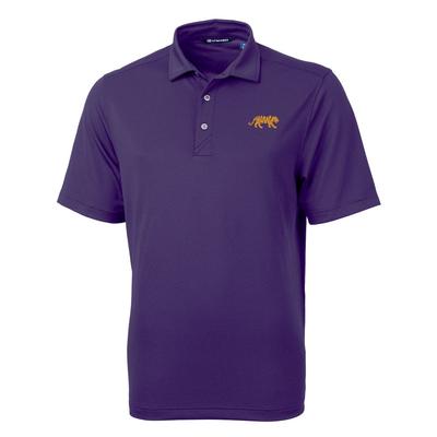 LSU Cutter & Buck Ecopique Solid Polo