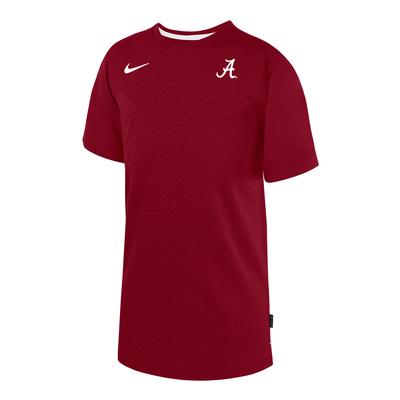 Alabama YOUTH Nike Sideline UV Coach Tee