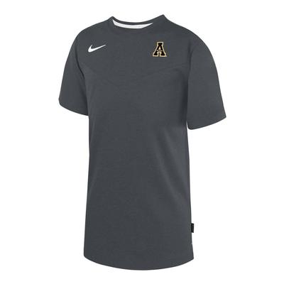 App State YOUTH Nike Sideline UV Coach Tee