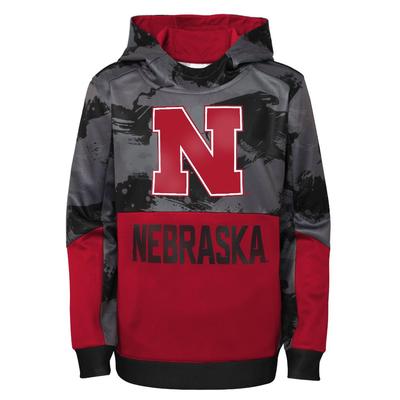 Nebraska Gen2 Kids Covert Poly Hoodie