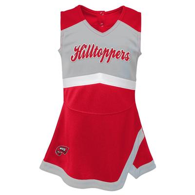 Western Kentucky Gen2 Kids Cheerleader 2-Piece Dress Set