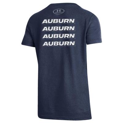 Auburn Under Armour YOUTH Basketball Hype Tee