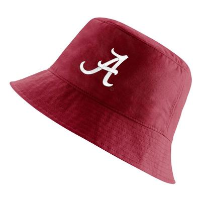 Alabama Nike Core Bucket Hat CRIMSON