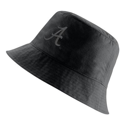 Alabama Nike Core Bucket Hat TONAL_BLACK