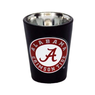 Alabama 2 Oz Matte Black Shot Glass