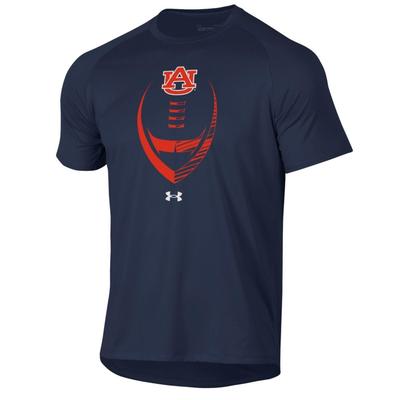 Auburn Under Armour Football Shadow Tech Tee