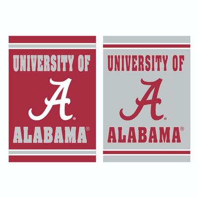 Alabama Embossed Suede Garden Flag