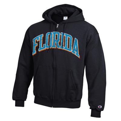 Florida Champion Arch Full Zip Screen Printed Hoodie