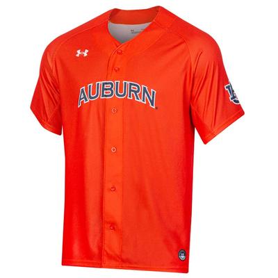 Auburn Under Armour Baseball Jersey