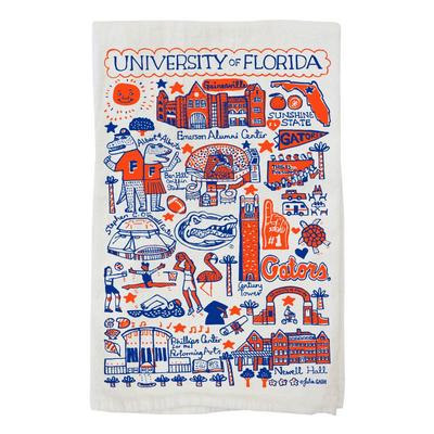 Florida Julia Gash Tea Towel