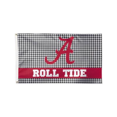 Alabama 3' X 5' Houndstooth House Flag