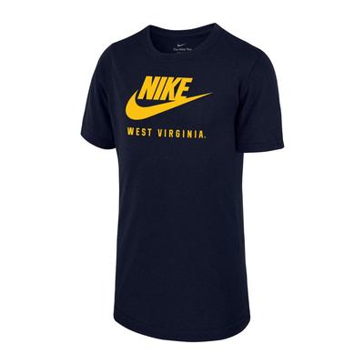 West Virginia YOUTH Nike Swoosh Legend Tee