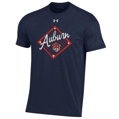 Auburn Under Armour Vault Baseball Diamond Tee