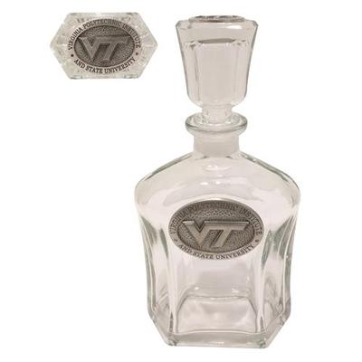 Virginia Tech Silver Decanter