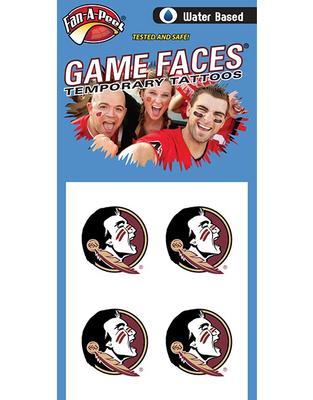 Florida State Water Based Face Tattoos