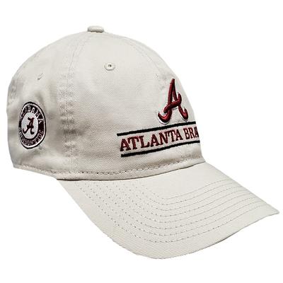 Alabama Crimson Tide Atlanta Braves New Era 920 Bar Adjustable Cap