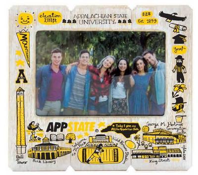 App State Julia Gash 4 X 6 Distressed Frame