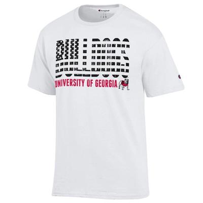 Georgia Champion Stars & Stripes Americana Tee