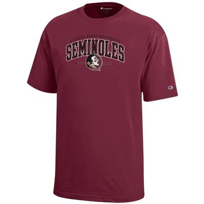 Florida State Champion YOUTH Seminoles Arch Logo Tee