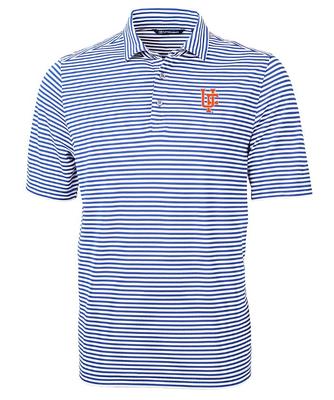 Florida Cutter & Buck Interlock Virtue Eco Pique Stripe Polo