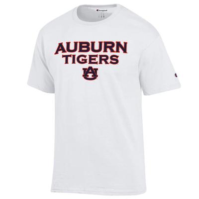 Auburn Champion Straight Stack Tee