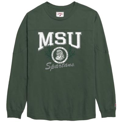 Michigan State League Vault Throwback Long Sleeve Tee