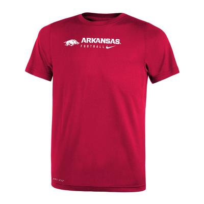 Arkansas Nike Preschool Legend Team Issue Tee