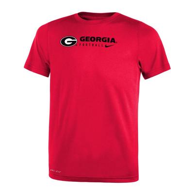 Georgia Nike Preschool Legend Team Issue Tee