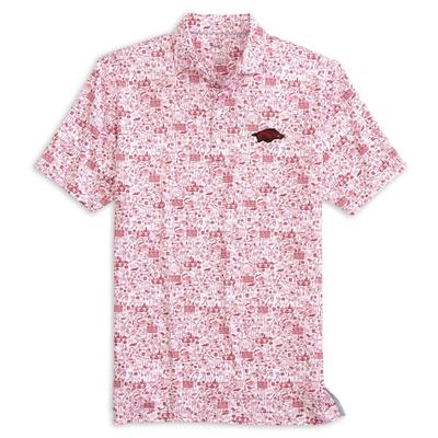 Arkansas Johnnie-O Tailgater 2.0 Polo