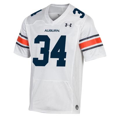 Auburn Under Armour #34 Replica Football Jersey