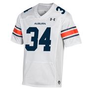  Auburn Under Armour # 34 Premier Football Jersey