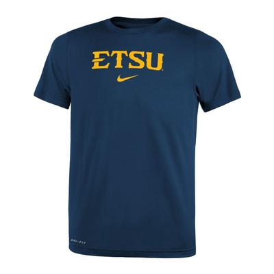 ETSU Nike Kids Legend Team Issue Tee