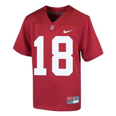 Alabama Nike YOUTH Replica #18 Jersey