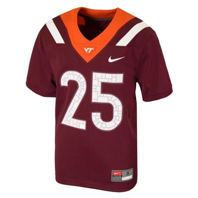 Virginia Tech Nike YOUTH Replica #25 Jersey