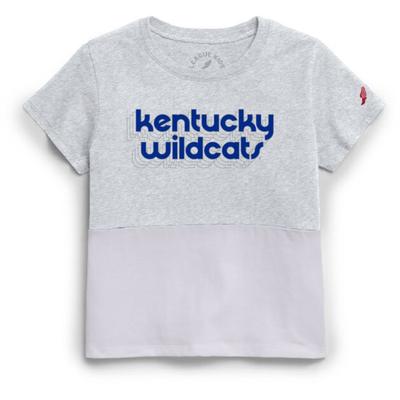 Kentucky League YOUTH Retro Shadow Outline Colorblock Tee