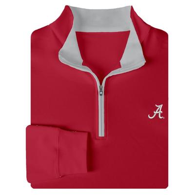 Alabama Turtleson Eli Solid Quarter-Zip Pullover