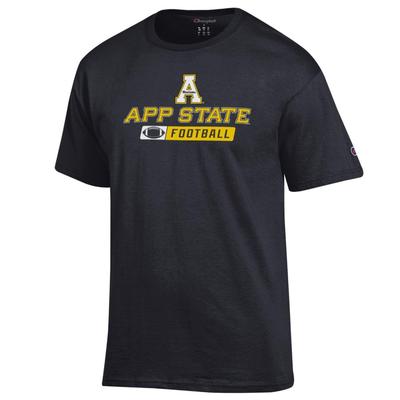 App State Champion Basic Football Tee