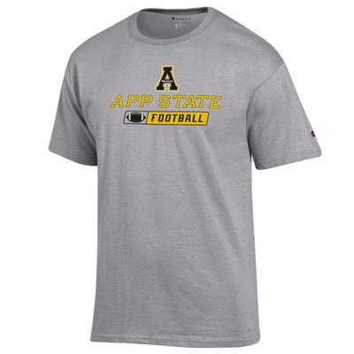 App State Champion Basic Football Tee