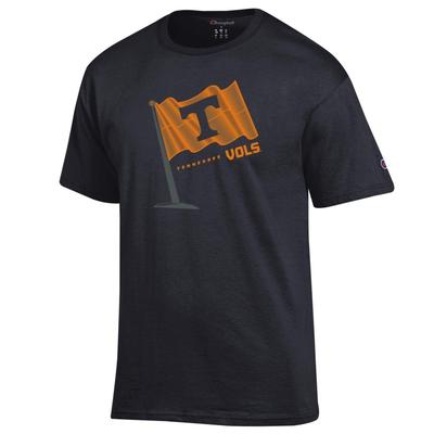 Tennessee Champion Dark Mode Football Flag Tee