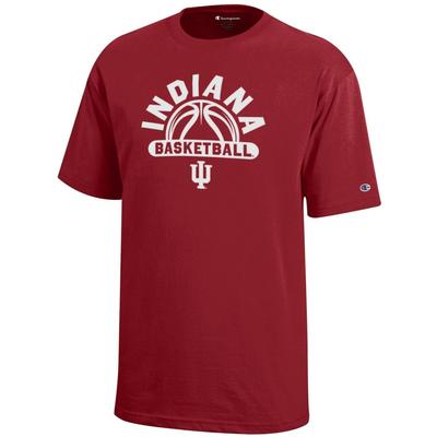 Indiana Champion YOUTH Wordmark Arch Basketball Tee