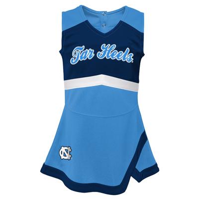 UNC Gen2 Toddler Cheerleader 2-Piece Dress Set