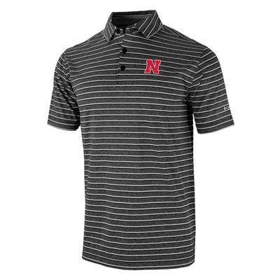 Nebraska Columbia Golf Omni Wick Post Round Polo