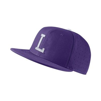 LSU Nike Aero True Fitted Baseball Cap